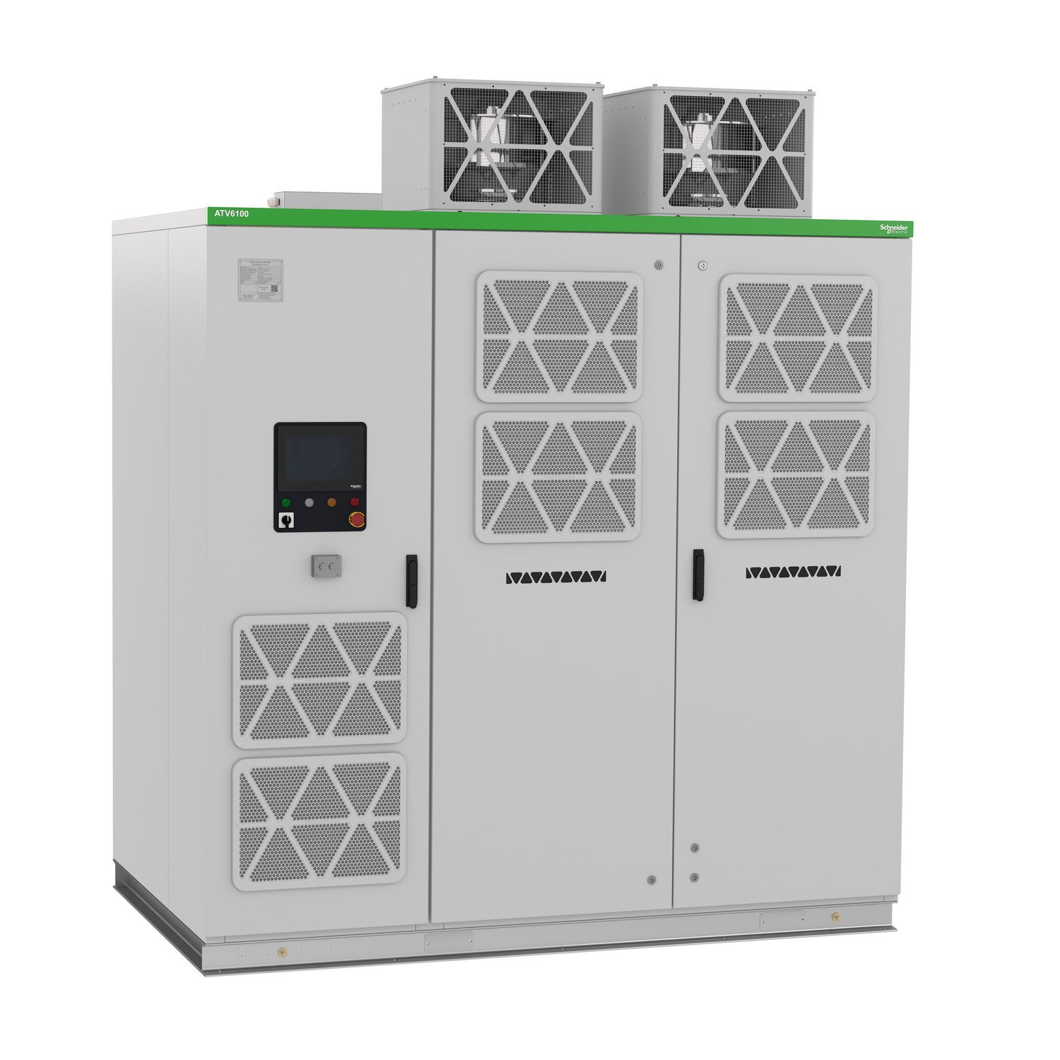 Medium Voltage Variable Speed Drive, Altivar Process ATV6100, 6.0kV, 1360kVA